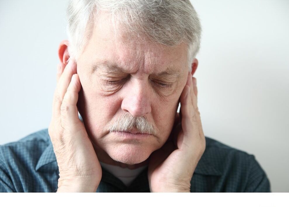 Schmerzen mit Arthrose des Temporomands des Unterkiefergelenks