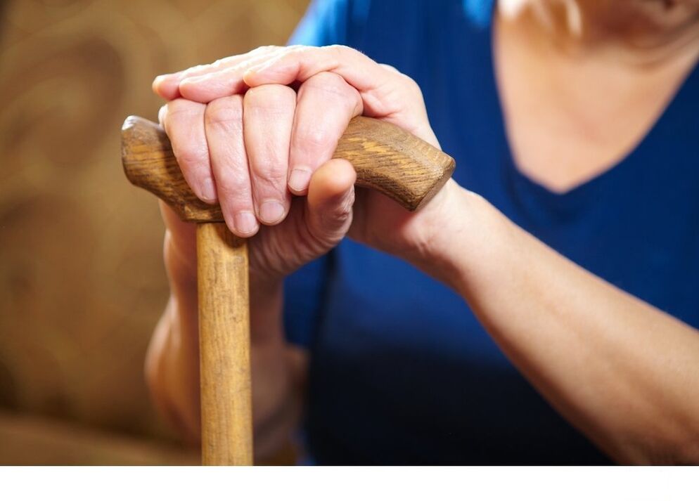 Verwendung von Rohrstock gegen Koxarthrose